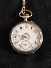 Alte Taschenuhr um 1900 Silber