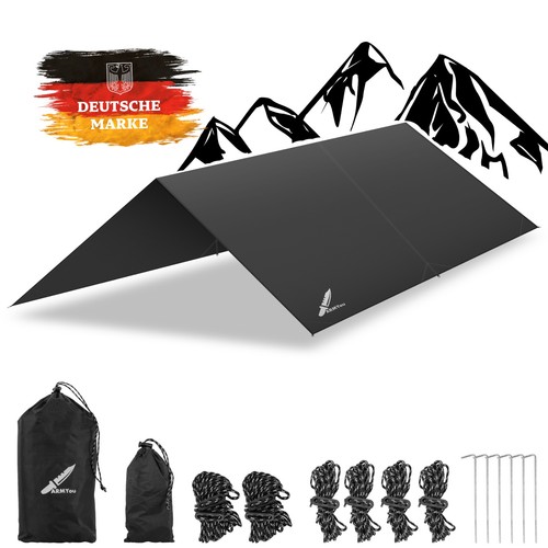 Tarp wasserdicht 3x3m🏕️