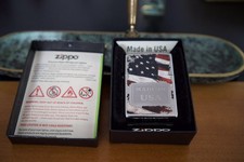 Zippo Made in USA Flagge