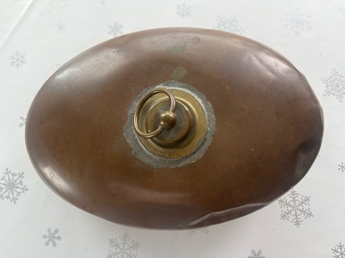 Alte bettflasche bettpfanne - alte, bettflasche,