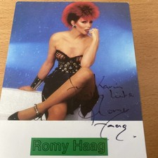 Autogramm - Romy Haag -