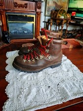 Bergschuhe Raichle 42 Schweiz Vintage Leder Robuste