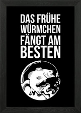 Lustige Angler und Fischer