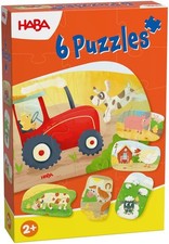 6 erste Puzzles - Bauernhof