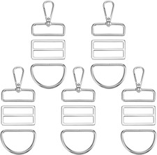 Metall Schnallen Set für