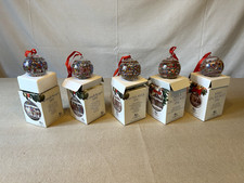 Original Hutschenreuther Weihnachtskugeln Kristall 1991 - 1995