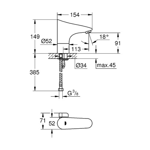 Grohe waschtisch batterie - grohe, waschtisch-batterie