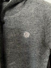 Trachtenjacke grau Gr 38 ungefüttert