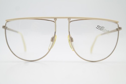 Vintage brille silhouette - silhouette, 6054