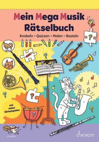 Mein mega musik rätselbuch - mega,
