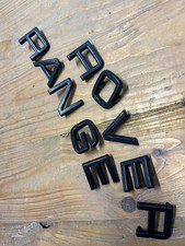 Buchstaben komplett neu