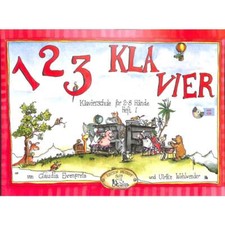 1 2 3 Klavier Band 1 ( + CD) -