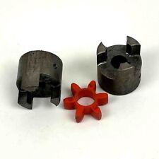 SOFTEX 19/24 Kupplung, Klauenkupplung mit Nut Stahl Bohrung 12/15mm, used