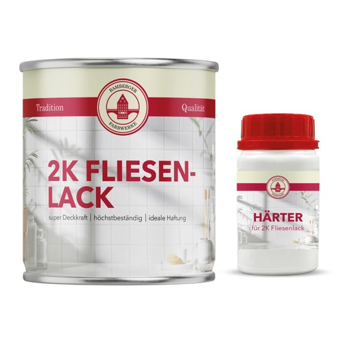 Fliesenlack matt - 2k,
