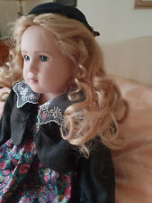 Sigikid Künstlerpuppe " Leni II Sabine Esche" ca. 63 cm, wunderschön