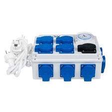 TBOX Schaltkasten 12x600 Watt mit Heizsteckdose