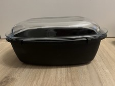 Silit, Aluguss-Bräter, Bräter, Schmortopf mit Glasdeckel, antihaft - Top-Zustand