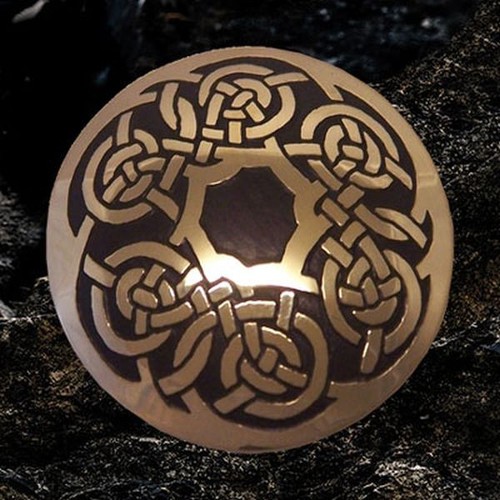 Keltische knoten brosche - keltische,