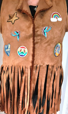 60er 70er hippie jacke - 60er,