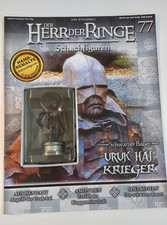 Herr Der Ringe Schachfigur Nr. 77 Uruk-hai Krieger Eaglemoss