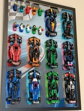 Displayrahmen für LEGO® - F1 Speed Champions 77242, 77243, 77244 etc. Anpassbar!