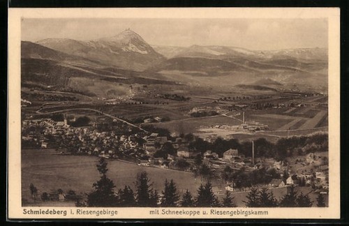 Schmiedeberg im - ak,