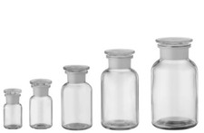 VORRATSFLASCHE GLAS KLAR