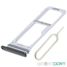 FÜR SAMSUNG GALAXY NOTE 8 DUAL SIM SD KARTEN HALTER ADAPTER FACH N950F SCHWARZ