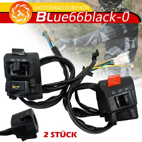 Universal motorrad lenker - 2x,