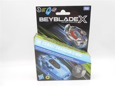 BEYBLADE X Cobalt Dragon 2-60C Deluxe Left-Spin String Launcher Set 8+ /R17F3