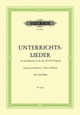 Album of 60 Lieder from Bach to Reger, 'Unterrichts-Lieder', Paul Losse