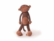 SCHLENKERAFFE Kuscheltier Stofftier Afffe Dschungel-Freund lange Arme Stoffaffe