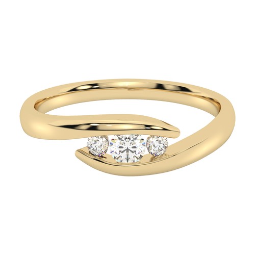 Ring 585 gold - gelb, labor