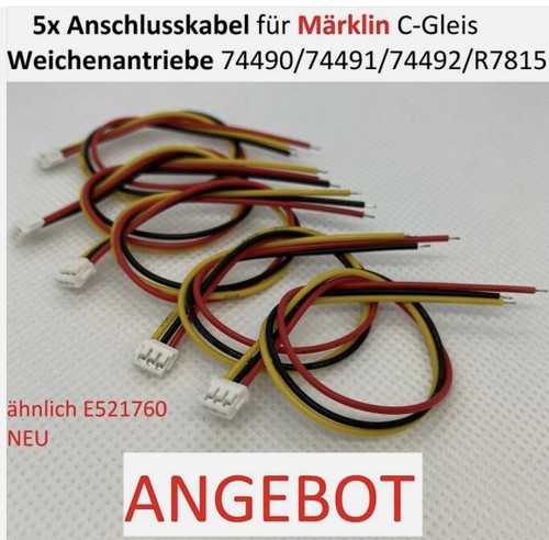 Anschlußkabel für - 5x,
