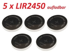 5 x LIR2450 Li-Ion