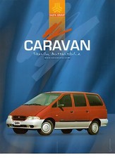 Saipa Caravan minivan car (Iran) _2003 Prospekt / Brochure