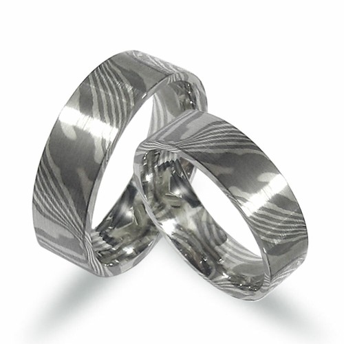 Ein paar mokume gane - ein,