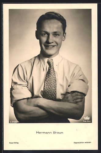 Schauspieler hermann braun - hermann,