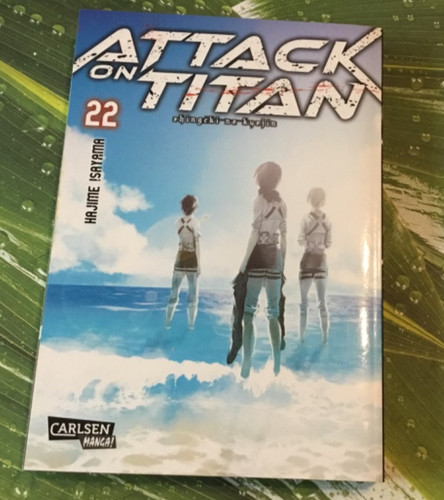 Attack titan manga band 22 - attack,