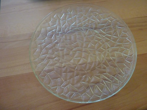 Ddr tortenplatte glas rund - ddr,
