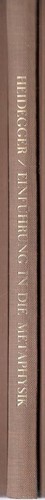 Martin heidegger einführung - heidegger,