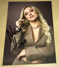 Natalie Holzner Original signierte Autogrammkarten Autogramm Karten Musik AK #24