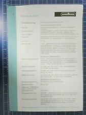 Nordmende Technische Daten