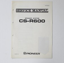 Original PIONEER CS-R600