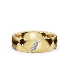 18K Gelbgold über Herren