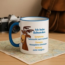 Elch Tasse Schweden