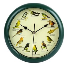Singende Vogel Wanduhr, hängende Wanduhr, kreativ, rustikal, musikalisch