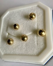 Goldkugeln 333  5 Stück mit