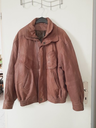 Ganz weiche herren - weiche, herren-lederjacke