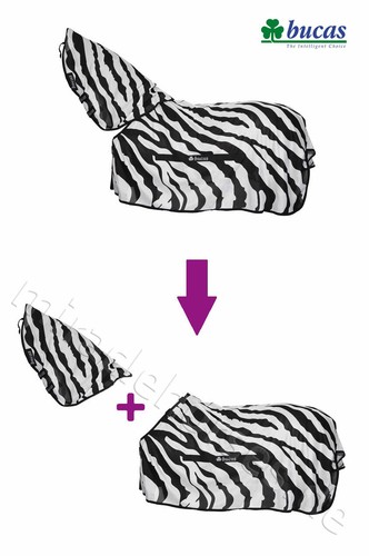 Bucas buzz off zebra neck - off, &